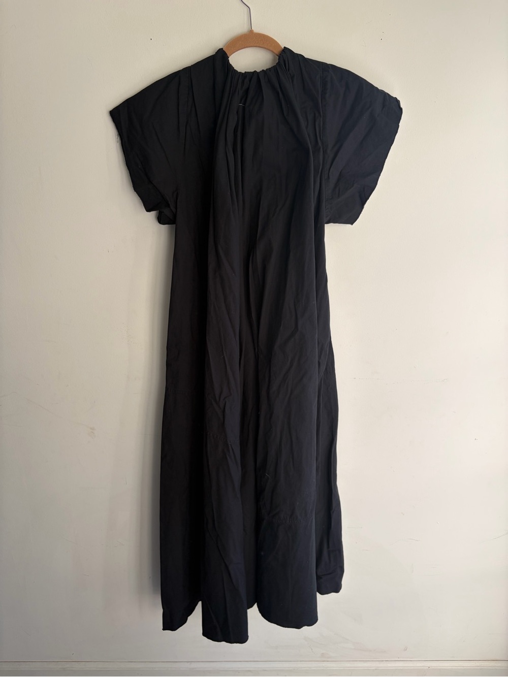 MM6 MAISON MARGIELA Black Maxi Dress Size Small 6 - Picture 7 of 7